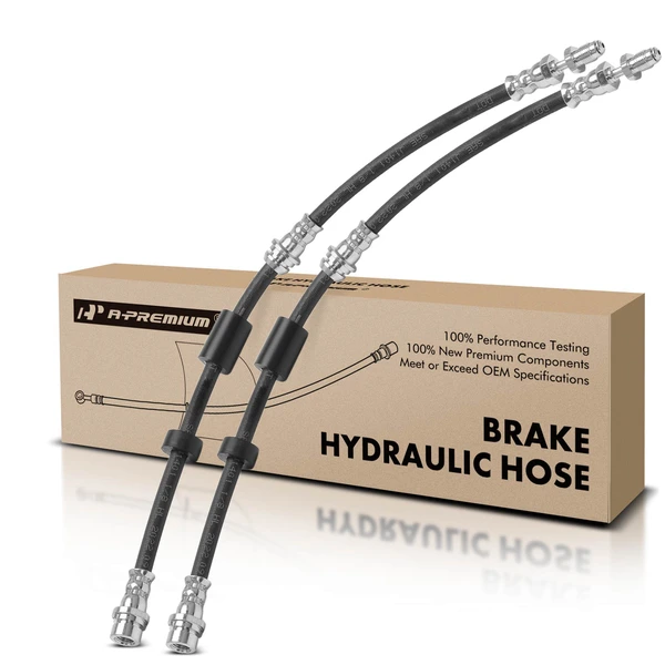 2 Pcs Front Brake Hydraulic Hose for Mazda 3 2004-2013 3 Sport