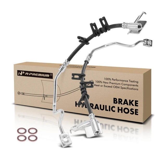 2 Pcs Front Brake Hydraulic Hose for Ford Explorer Mercury Mountaineer 2002-2005