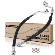 2 Pcs Rear Brake Hydraulic Hose