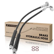 2 Pcs Front Brake Hydraulic Hose