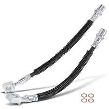 2 Pcs Front Brake Hydraulic Hose