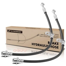 2 Pcs Front Brake Hydraulic Hose