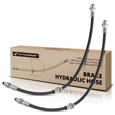 2 Pcs Rear Brake Hydraulic Hose