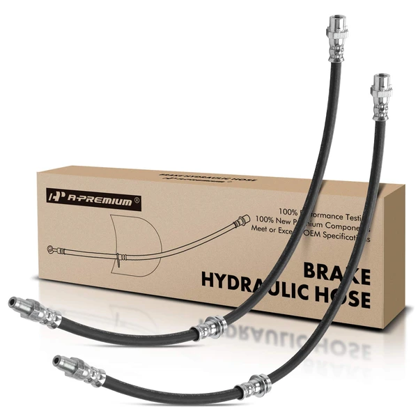 2 Pcs Rear Brake Hydraulic Hose for BMW X3 E83 2004-2010