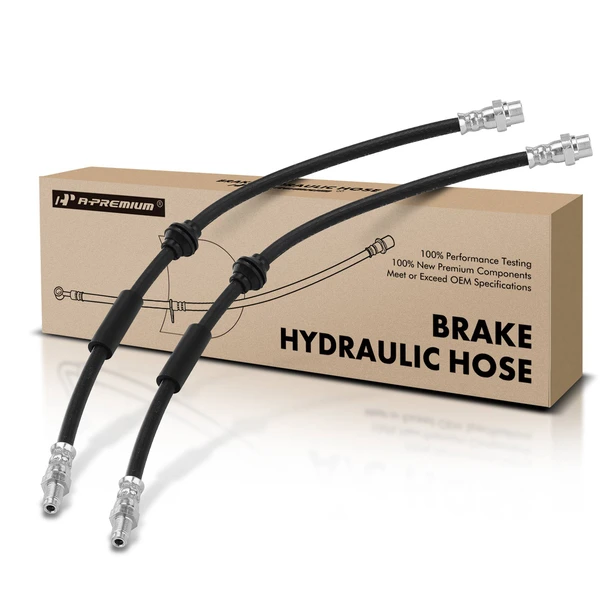 2 Pcs Rear Brake Hydraulic Hose for Mini Cooper 2003-2009