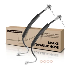 2 Pcs Rear Brake Hydraulic Hose