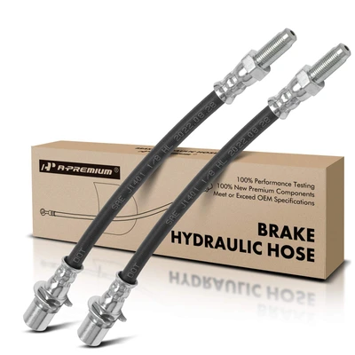 2 Pcs Rear Brake Hydraulic Hose