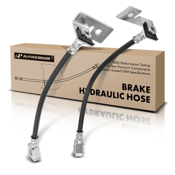 2 Pcs Rear Brake Hydraulic Hose for Ford F150 1999-2003 F150 Heritage 2004