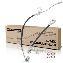 2 Pcs Rear Brake Hydraulic Hose