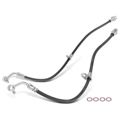 2 Pcs Front Brake Hydraulic Hose