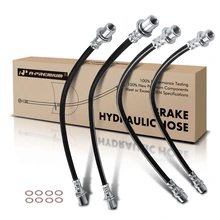4 Pcs Front & Rear Brake Hydraulic Hose for 2004 Toyota Tacoma