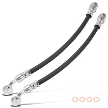 2 Pcs Rear Brake Hydraulic Hose