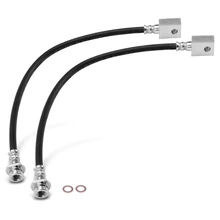 2 Pcs Rear Inner Brake Hydraulic Hose