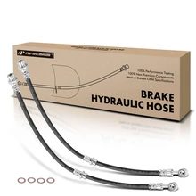 2 Pcs Rear Brake Hydraulic Hose for 2005-2009 Kia Spectra