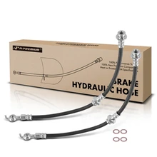 2 Pcs Front Brake Hydraulic Hose for Honda Passport Isuzu Axiom Rodeo