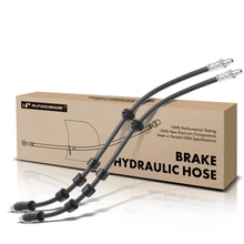 2 Pcs Front Brake Hydraulic Hose