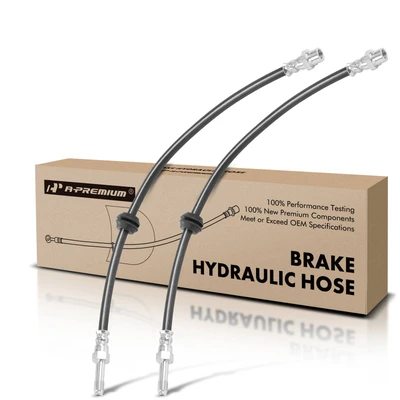 2 Pcs Front Brake Hydraulic Hose