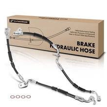 2 Pcs Front Brake Hydraulic Hose for 2006-2007 Mazda 6