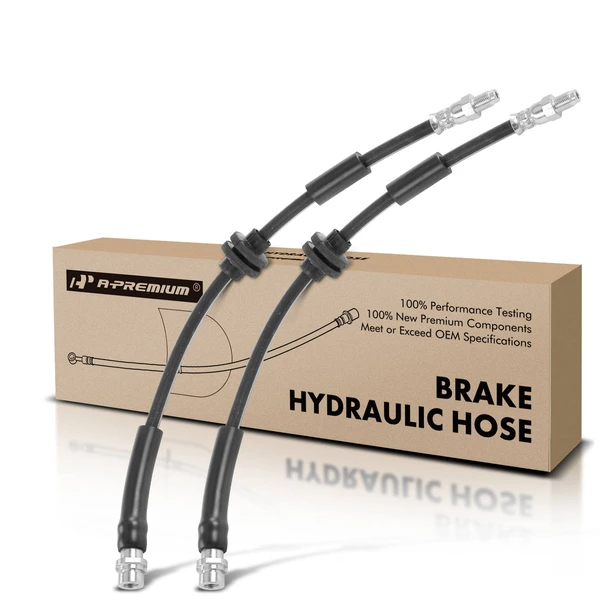 2 Pcs Rear Brake Hydraulic Hose for Mazda 5 2006-2010 2012-2015 2.3L