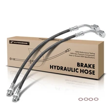 2 Pcs Rear Brake Hydraulic Hose for 1997-2004 Chevrolet Corvette