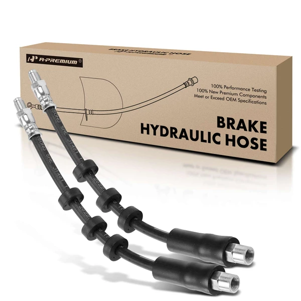 2 Pcs Rear Brake Hydraulic Hose for 1999-2000 Volvo S70
