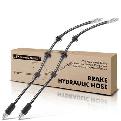 2 Pcs Front Brake Hydraulic Hose