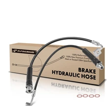 2 Pcs Rear Brake Hydraulic Hose for 2010-2016 Cadillac SRX
