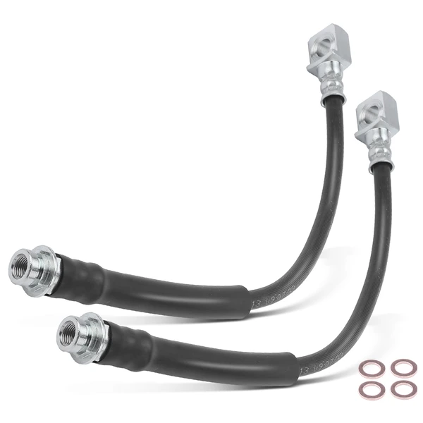 2 Pcs Front Brake Hydraulic Hose for Chevrolet Cobalt HHR 2008-2010