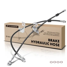 2 Pcs Rear Brake Hydraulic Hose