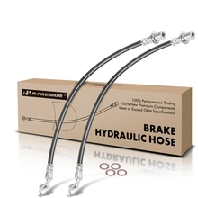 2 Pcs Front Brake Hydraulic Hose