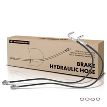 2 Pcs Rear Brake Hydraulic Hose