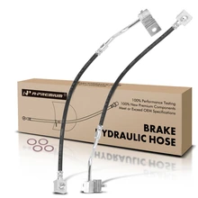 2 Pcs Rear Brake Hydraulic Hose for 2000-2002 Jaguar S-Type