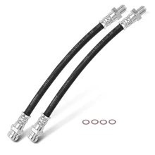 2 Pcs Rear Outer Brake Hydraulic Hose for 2004-2006 Mitsubishi Lancer