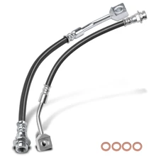 2 Pcs Rear Brake Hydraulic Hose for 2006-2011 Buick Lucerne