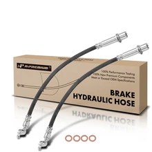 2 Pcs Rear Brake Hydraulic Hose for 1998-2000 Lexus GS400
