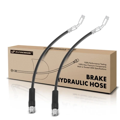 2 Pcs Rear Brake Hydraulic Hose