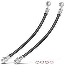 2 Pcs Front Brake Hydraulic Hose