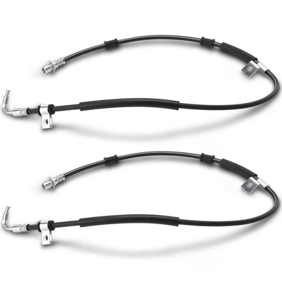 2 Pcs Rear Brake Hydraulic Hose
