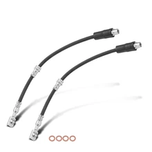 2 Pcs Front Brake Hydraulic Hose