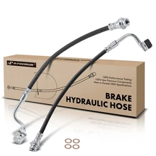 2 Pcs Front Brake Hydraulic Hose