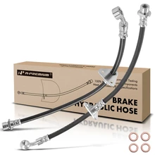 2 Pcs Rear Brake Hydraulic Hose for 2006-2009 Honda S2000