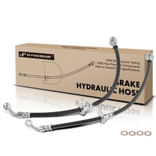2 Pcs Rear Brake Hydraulic Hose