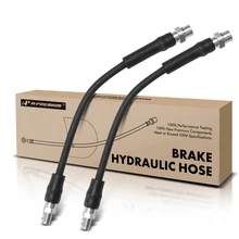 2 Pcs Rear Brake Hydraulic Hose for 2011-2017 BMW X3