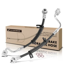 2 Pcs Rear Brake Hydraulic Hose