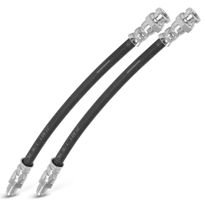 2 Pcs Rear Outer Brake Hydraulic Hose