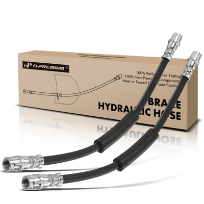 2 Pcs Rear Brake Hydraulic Hose