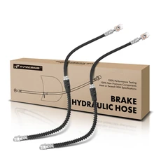 2 Pcs Front Brake Hydraulic Hose for 2011 Volkswagen Jetta