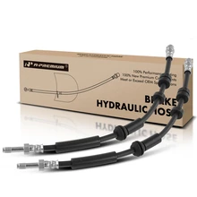 2 Pcs Rear Brake Hydraulic Hose