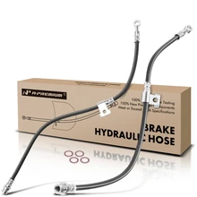2 Pcs Front Brake Hydraulic Hose