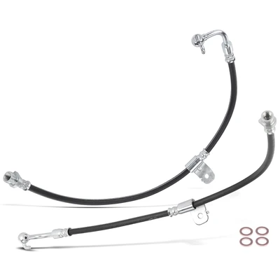 2 Pcs Front Brake Hydraulic Hose